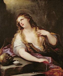 Sainte Marie-Madeleine renonçant aux vanités du monde, c.1696